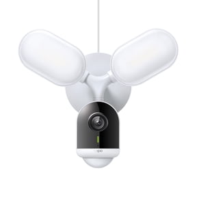 TP-Link Tapo Wired, Ultra-Bright Motion-Activated, Weatherproof Floodlight with 2K Camera, Two-Way Audio, Full-Color Night Vision, Smart AI Detection. Easy App Setup. No-Subscription Required - TC53
