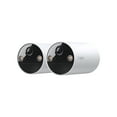 thumbnail image 1 of Open Box TP-Link Tapo Wireless Indoor/Outdoor 2K Security Camera, Waterproof, Rechargeable, Battery-Powered, Install Anywhere, Local or Cloud Storage - Subscription not Required, Two-Way Audio - TC82(2-pack), 1 of 22