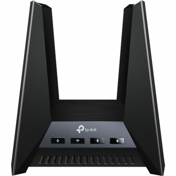 TP-Link Archer GE800 Wi-Fi 7 IEEE 802.11be Ethernet Wireless Router - Tri Band - 2.40 GHz ISM Band - 6 GHz UNII Band - 8 x Antenna - 2.38 GB/s Wireless Speed - 5 x Network Port - 1 x Broadband Port...