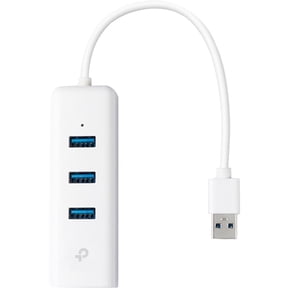 TP-Link USB 3.0 to Ethernet Adapter, 3-Port Hub with 1 Gigabit RJ45 Ethernet, Network, Windows (7-10), Mac OS X (10.6-10.14), Linux and Chrome
