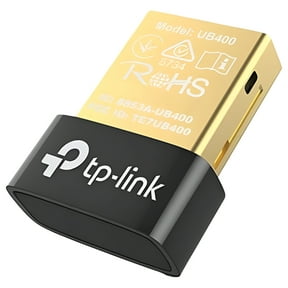 TP-Link USB Bluetooth Adapter for PC (UB400), Bluetooth Dongle Supports Windows PC for Desktop, Laptop, Mouse, Keyboard, Printers, Headsets, Speakers, PS4/ Xbox Controllers - Bulk Packaging - 1 Pack