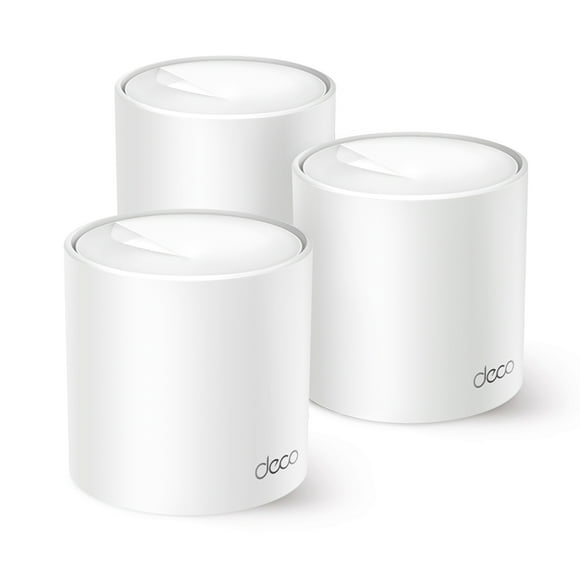 TP-Link Wi-Fi 6 Mesh Router Replacement System | 3- AX1500 Mesh Routers | Coverage up to 5,600 Sq. ft. | Parental Controls | Connect up to 120 devices| TP-Link Deco W4500