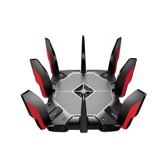 TP-Link WiFi 6 Internet Gaming Router - Tri Band High-Speed ax Router, Wireless Smart VPN Router for a Large Home, 2.5G WAN, 8 Gigabit LAN Ports (Archer AX10000)