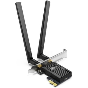 TP-Link Archer TX55E - WiFi 6 PCIe WiFi Card for Desktop PC AX3000 - Bluetooth 5.2, WPA3, 802.11ax Dual Band Wireless Adapter with MU-MIMO - Ultra-Low Latency - Supports Windows 11, 10 (64bit) Only