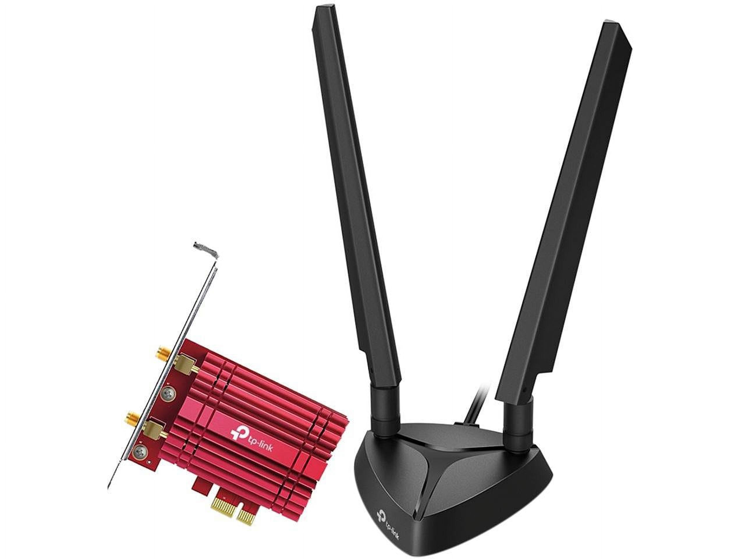 TP-Link WiFi 6E AX5400 PCIe WiFi Card (Archer TXE75E), Tri Band Wireless  Adapter with Bluetooth 5.3, WPA3, MU-MIMO, OFDMA, Heat Sink, Low-Profile  Bracket, Supports Windows 11, 10 (64bit) 