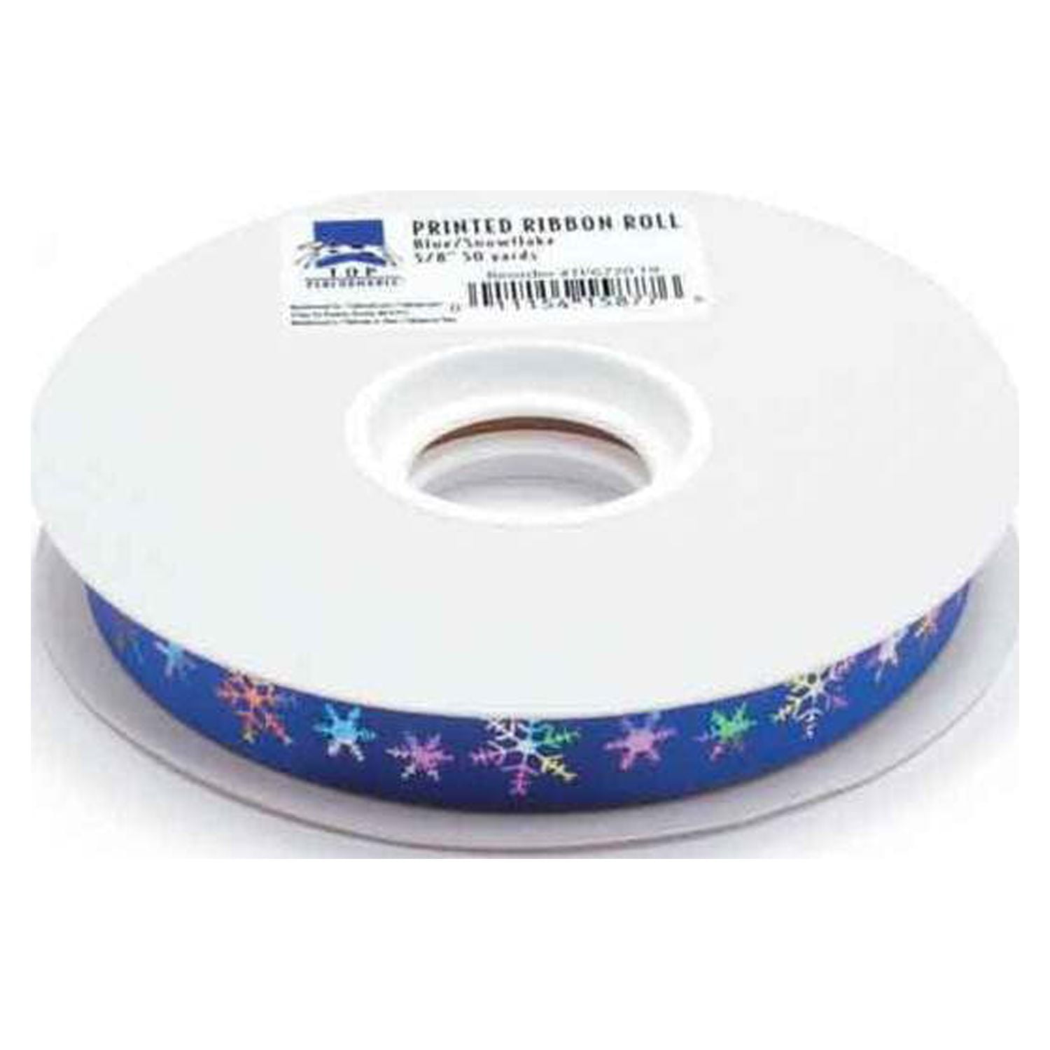 Top Performance TP Printed Ribbon Roll 50yds Blu/Snowf - Walmart.com