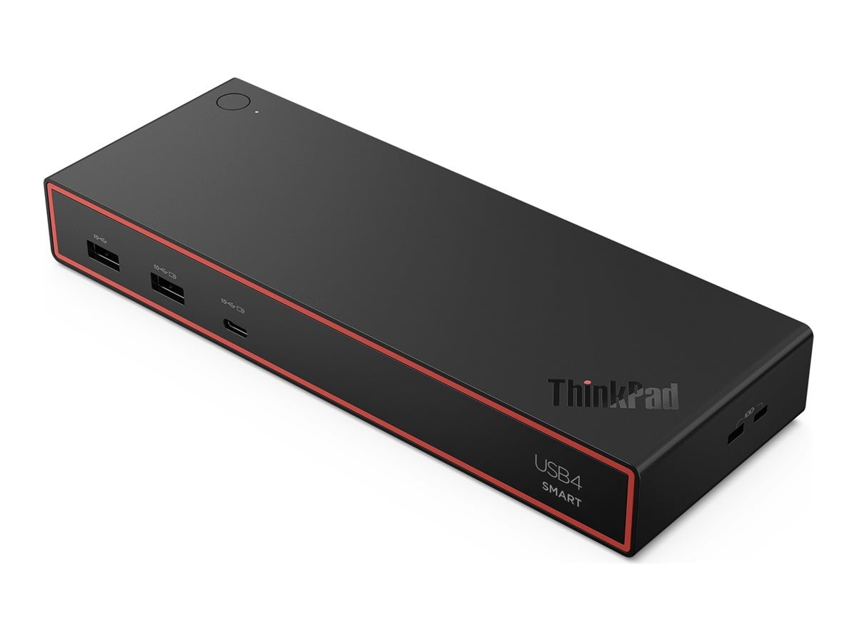 Lenovo ThinkPad USB 4 Smart Dock 5500 w/ 135W Adapter 100W Power Integrated USB4 Cable