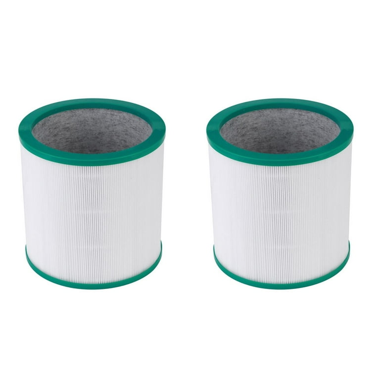 TP01 2 Pack Hepa Filter for Dyson TP01 TP02 TP03 BP01 Pure Cool Link Tower Air Purifier AM11 Color Black