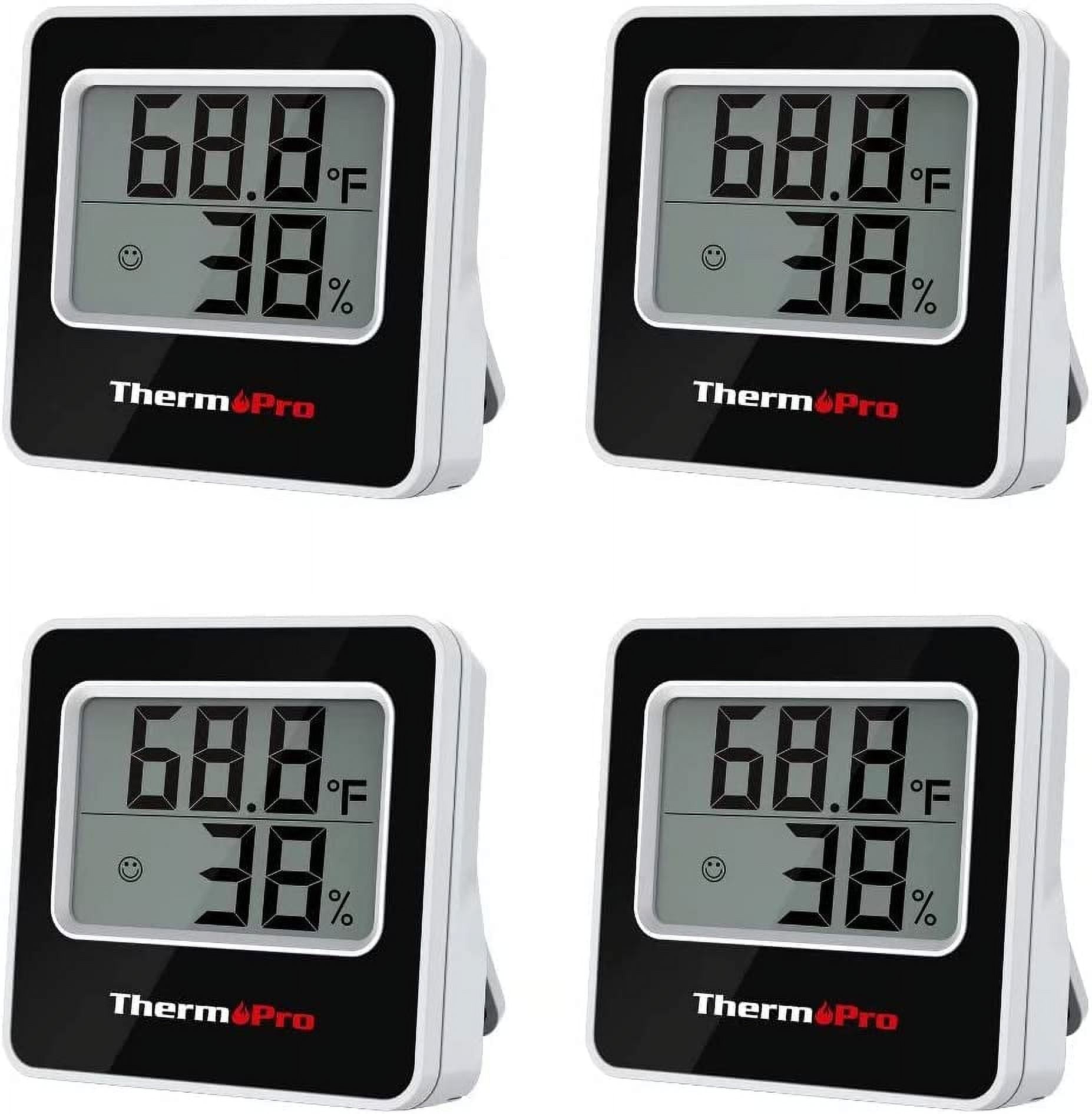ThermoPro TP157 Hygrometer Indoor Thermometer for Home, Room Thermometer  Humidity Meter with Accurate Temperature Humidity Sensor for Greenhouse  Baby