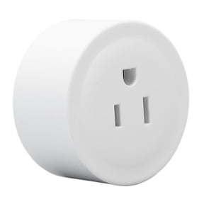 TP20 Mini WiFi Smart Socket with Voice Control, 10A / 110-240V Outlet - 2.4 in / 6.0 cm