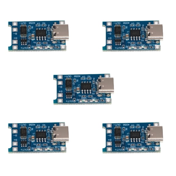 TP4056 1A Type C Lithium Battery Charging Module With Overcharge Protection For Portable Devices