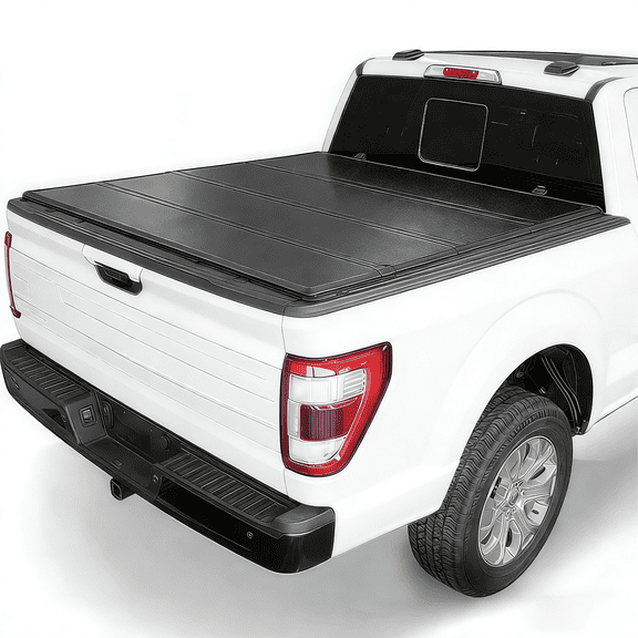 TPA FRP Hard Quad-Fold Truck Bed Tonneau Cover Compatible with 2004-2026 Ford F150 and 2006-2014 Lincoln Mark LT | Styleside 5.5'/5.5 FT/ 67.1inch Bed | Waterproof | Easy to Install & Use