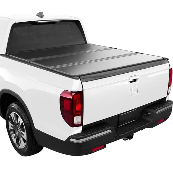 TPA Hard Tri-fold Truck Bed Tonneau Cover Compatible for Honda Ridgeline 2017-2026 Fleetside (Not for Stepside) 5 FT Bed Fiberglass Reinforced Polymer, Waterproof, theftproof