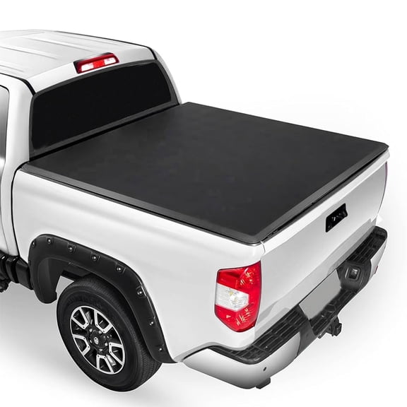 TPA Soft Tri-Fold Truck Bed Tonneau Cover Compatible for 2017-2026 Honda Ridgeline Fleetside (Not for Stepside) 5 FT (64") Bed