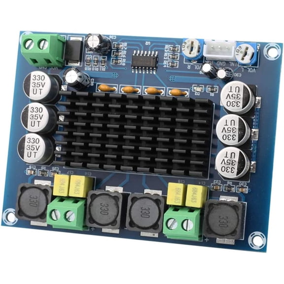 TPA3116D2 Dual Channel Class D Digital Power Audio Amplifier Board, DC12-26V High Power Stereo AMP Module for Car Vehicle Computer Speaker DIY Home Theater Audio System