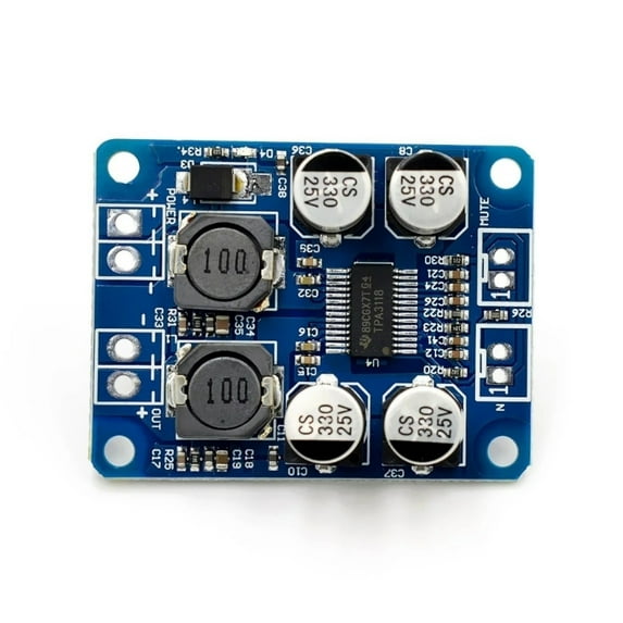 TPA3118 PBTL Mono Channel Digital Audio Power Amplifier Module 60W Output for Home Theater and Personality Sound Systems