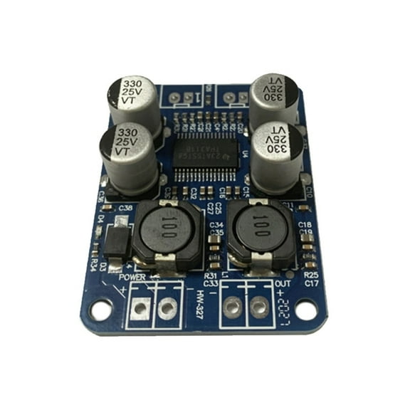 TPA3118 Single Channel Digital Audio Power Amplifier Board Module 60W 8V-24V Converter for Audio System Speaker