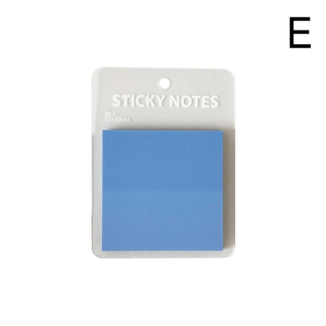 TPALPKT 50 Sheets/Pack Transparent Sticky Notes, Clear SelfSticky Memo