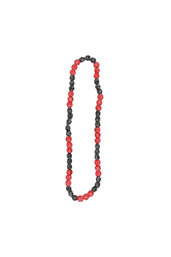 TPALPKT Ice Collection Necklace, Baseball Bling Necklace, Glitter Rhinestone Clay Beaded Necklace, Athletic-Inspired Jewelry for Competitive Ball Players and Athletes,Stylish Sports Accessory V5V5