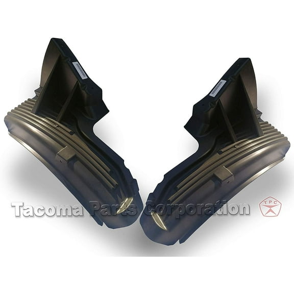 TPC Compatible with Volvo VNL Trucks Rear Fender Passenger Driver Side Set, 2 Pieces