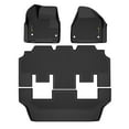 thumbnail image 1 of TPE All Weather 3D Floor Mats Set Liner Fit For Chrysler Pacifica 2017-2025, 1 of 10