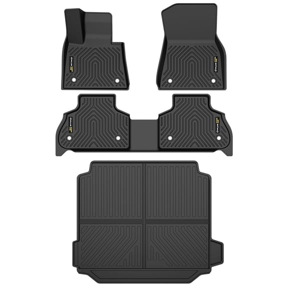 TPE All Weather Custom Floor Mats 3D Car Mats Cargo Liner Fit For BMW X5 2019-2025 (Only for 5-Passenger)
