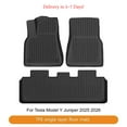 thumbnail image 1 of TPE Car Floor Mats For Tesla Model Y Juniper 2025 2026 Odorless Non - Slip Trunk Liners Durable Backrest Cushion Wear - Resistant Cargo Protective Pads, 1 of 13