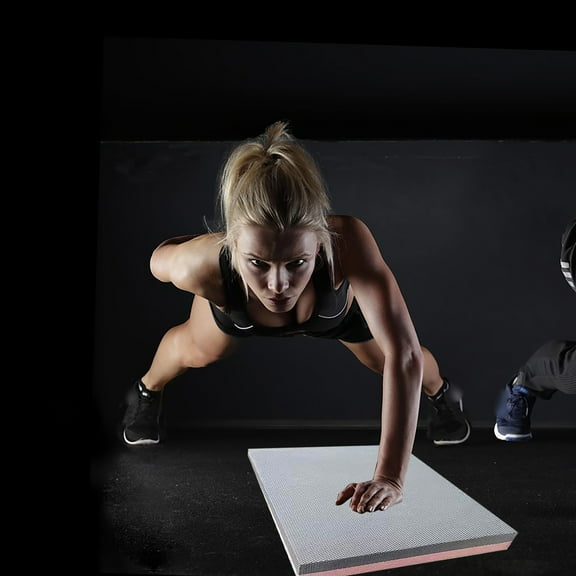 TPE Cushion Non Stability Trainer For Core Workouts & Rehabilitation (Physio Grade Wobble Board)