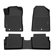 New 4 Pieces Black Nylon Carpet Floor Mats Fit For 17-18 Hyundai Elantra