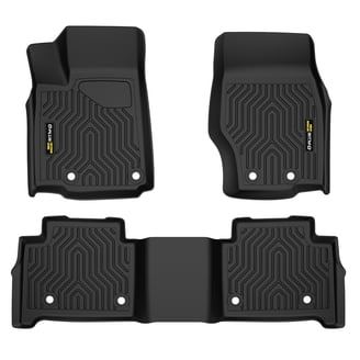 Tapis De Sol Avant & Arrière Pour Jeep Grand Cherokee 2011-2020 - Velours Noir Soillar - Neuf - Lot De 4
