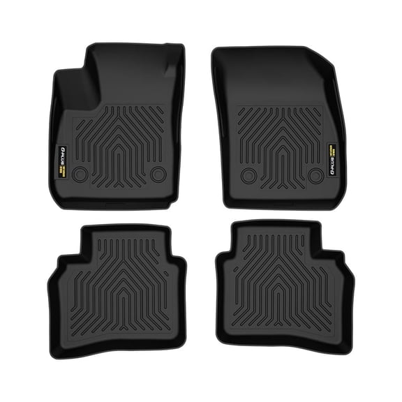 Floor Mats & Cargo Liners Fit for Buick Envision 2021-2023 All Weather Protection TPE Floor Liners 1st & 2nd Row Black