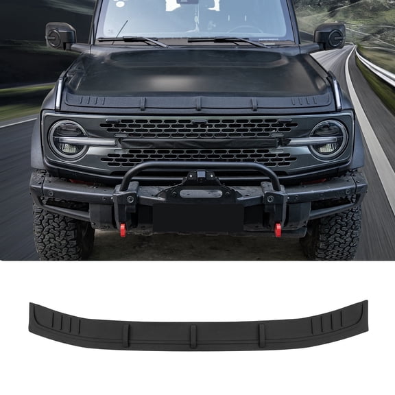 TPE Hood Protector Compatible with 2021-2025 2026 Ford Bronco (Not for Bronco Sport) Hood Shield Hood Deflector Hood Guard for 2024 Bronco Accessories