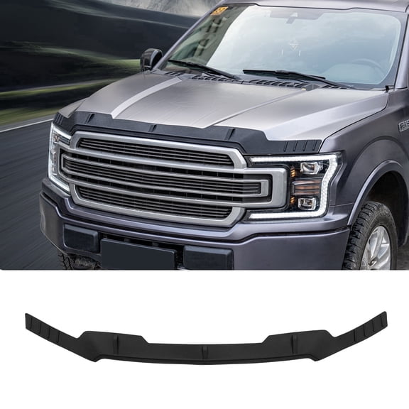 Bomely Tpe All Weather Hood Bug Deflector Guard, Fits Ford F-150 15-20, Front Protector Shield