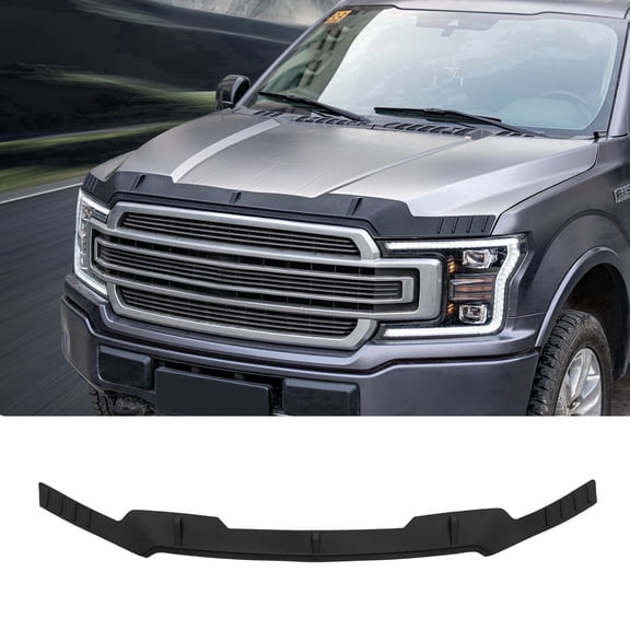 Bomely Tpe All Weather Hood Bug Deflector Guard, Fits Ford F-150 15-20, Front Protector Shield