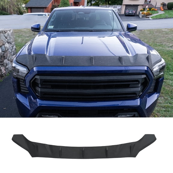 TPE Hood Protector Compatible with 2024 2025 2026 Toyota Tacoma 2025 2026 Toyota 4Runner Hood Shield Hood Deflector Hood Guard for Tacoma Accessories