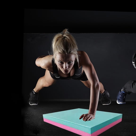 TPE Stability Trainer - 360° Wobble Board, Physio-Grade, for Core Workouts & Rehabilitation, Non-, Lightweight