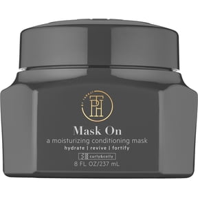 TPH By Taraji Mask On | Moisturizing Repair Mask & Deep Conditioner for Dry Damaged Natural Hair | Coconut Oil & Mango Seed Butter | Anti Frizz Coily & Curly Hair Product, 8oz.