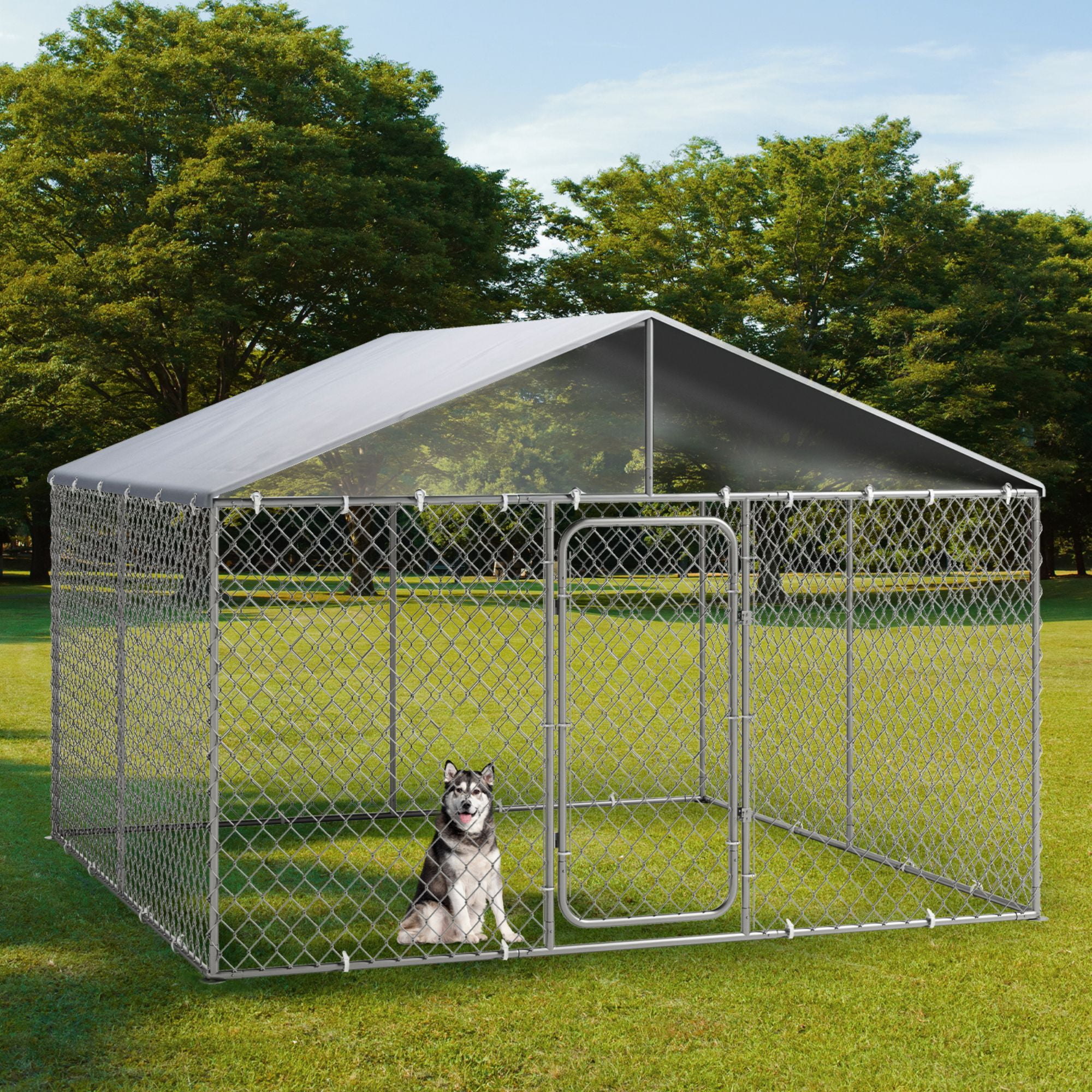 Outside dog kennels walmart best sale