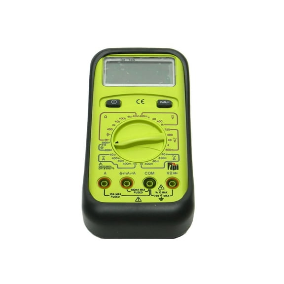 TPI 135 - Manual-Ranging, Average-Sensing Digital Multimeter with Protective Boo