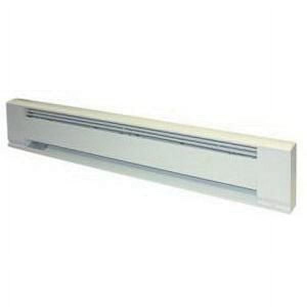 tpi h390636 series 3900 hydronic electric baseboard heater, 36"l x 8.5"h x 3"d, 450/600 w, white