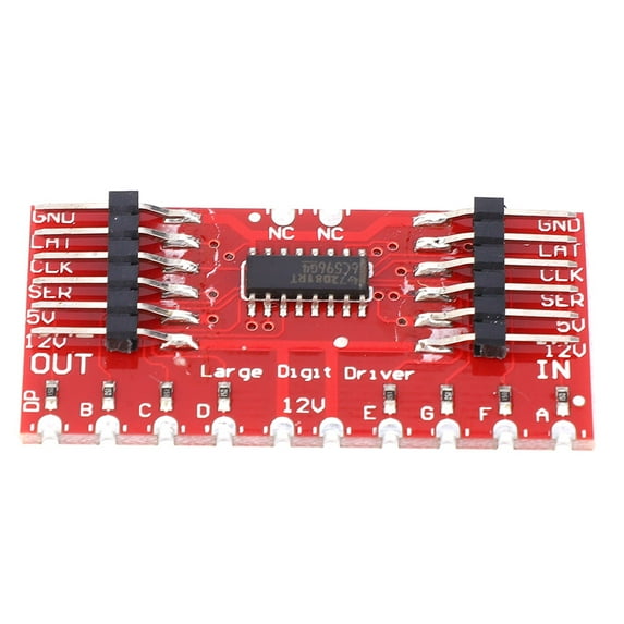 Neyseki TPIC6C596 8-Bit Shift Register Module Large Digit Driver with 7-Segment LED Display