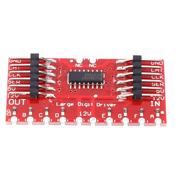 Neyseki TPIC6C596 8-Bit Shift Register Module Large Digit Driver with 7-Segment LED Display