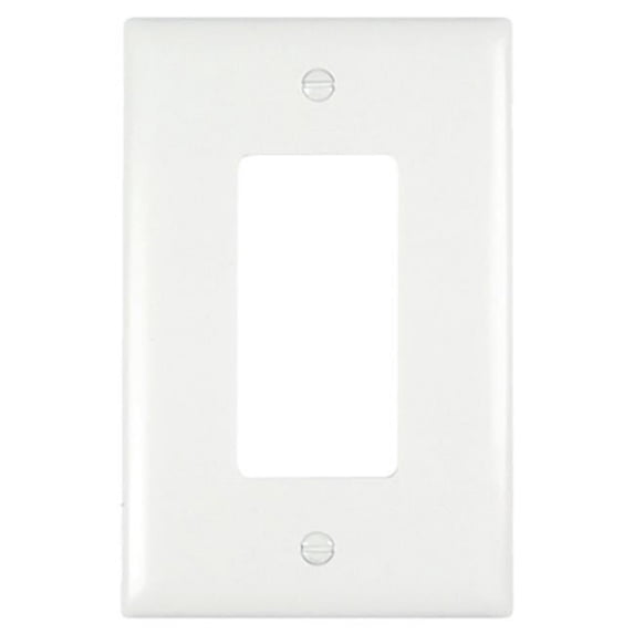 TPJ26W Wall Plate, 1 Gang, White