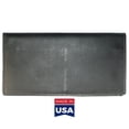 thumbnail image 1 of TPK Checkbook Holder - Ebony Black, Premium Full Grain Leather, 1 of 8