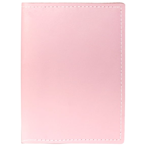 TPK Full Grain Leather Passport Travel Wallet Pink, Passport Holder - Passport Cover
