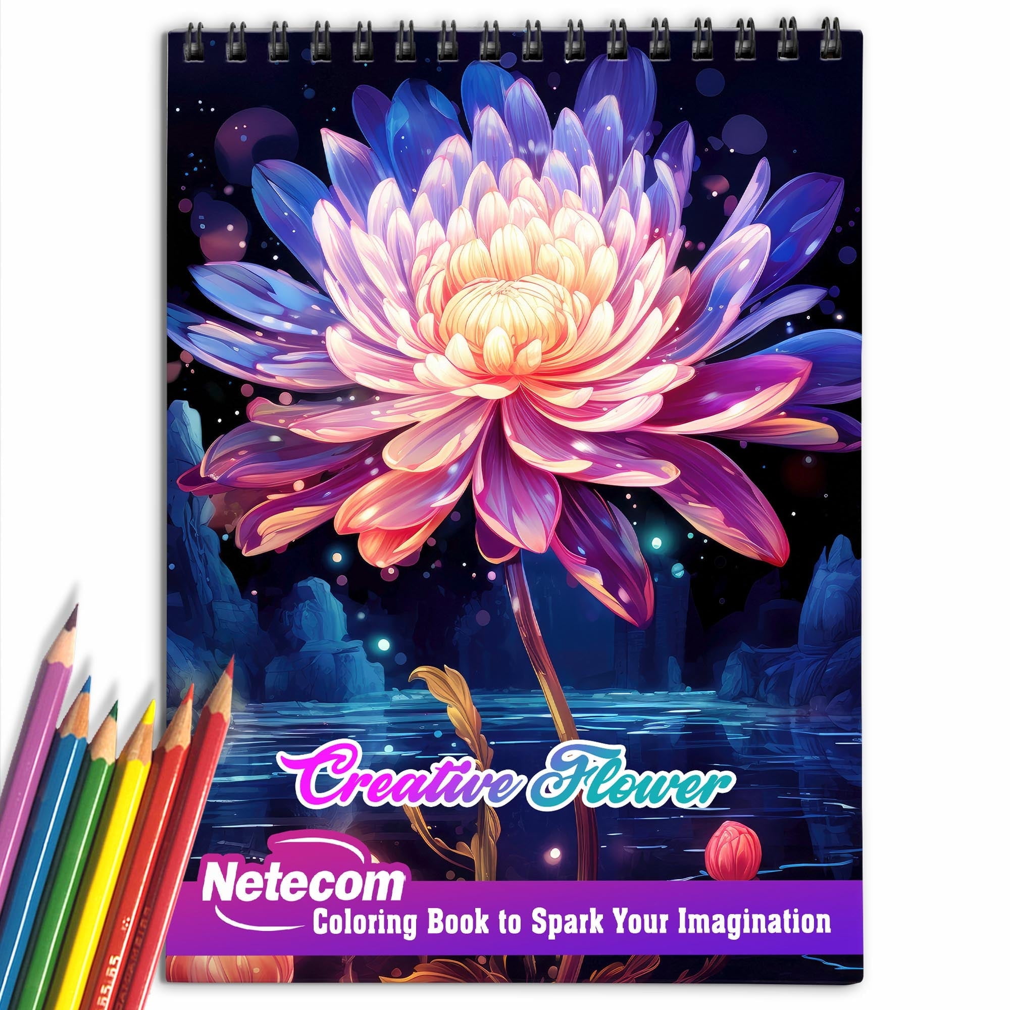 TPLHOUSE Gothic Lolita Princess Coloring Book for Adults, Spiral Bound ...