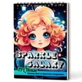 thumbnail image 1 of TPLHOUSE Sparkle Galaxy Coloring Book Spiral Bound, A5 Wooden Cover, 30 Fascinating Galaxy Things Coloring Pages in Cosmos for Stress Relief and Relaxation, 1 of 6