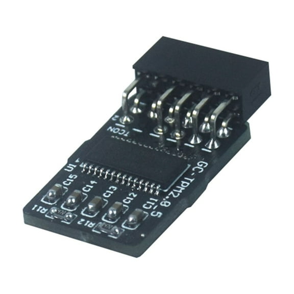 TPM2.0 Module LPC 12Pin Module with Infineon SLB9665 Win 11 Upgrade for Motherboards for TPM2.0_S