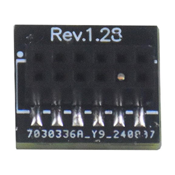 TPM 2.0 Encryption Security Module Remote Card 12Pin SPI TPM 2.0 Module for Motherboards