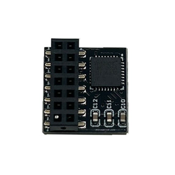 TPM 2.0 Encryption Security Module Remote Card 14Pin SPI TPM2.0 Security Module for ASUS Motherboard